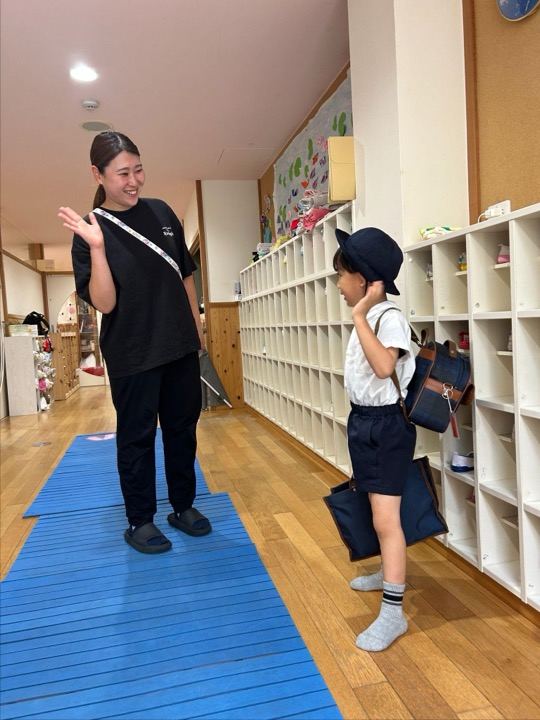 登園のようす